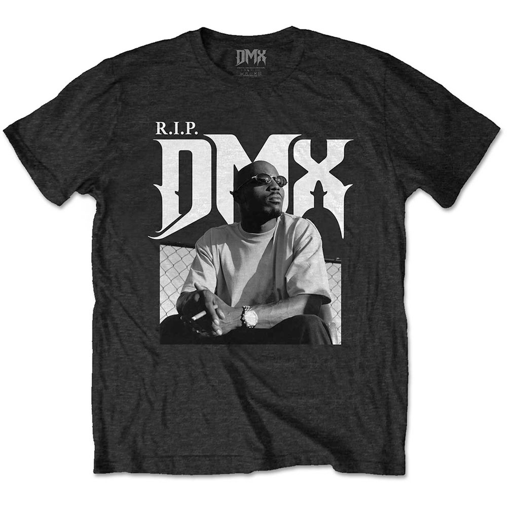 DMX - R.I.P. Heren Tshirt - Zwart